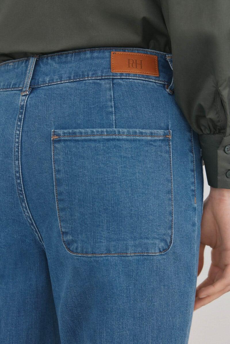 pedro del hierro Jeans flare cropped Últimos 2 días