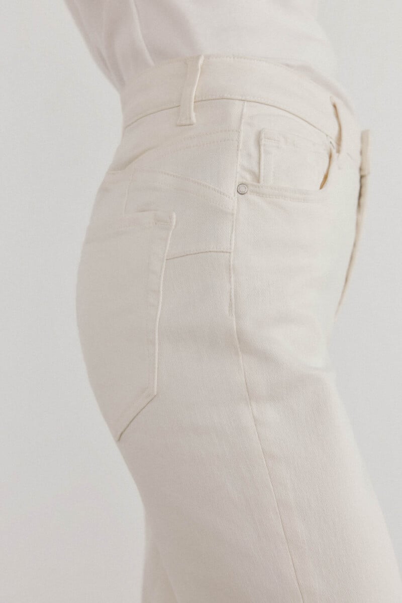 pedro del hierro Jeans push up flare Último día