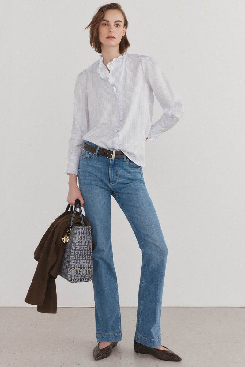 pedro del hierro Jeans push up flare Precio de fábrica
