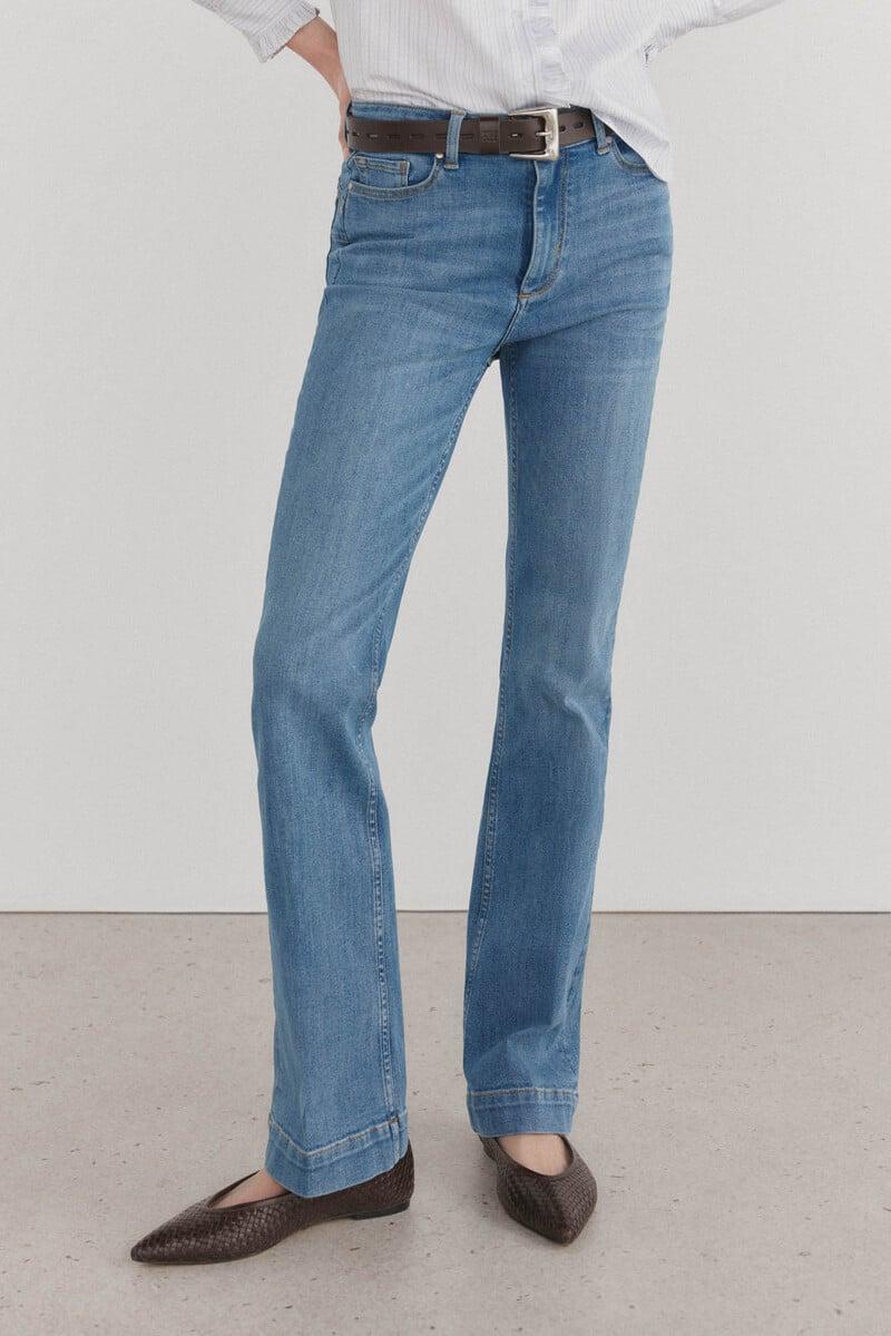 pedro del hierro Jeans push up flare Precio de fábrica