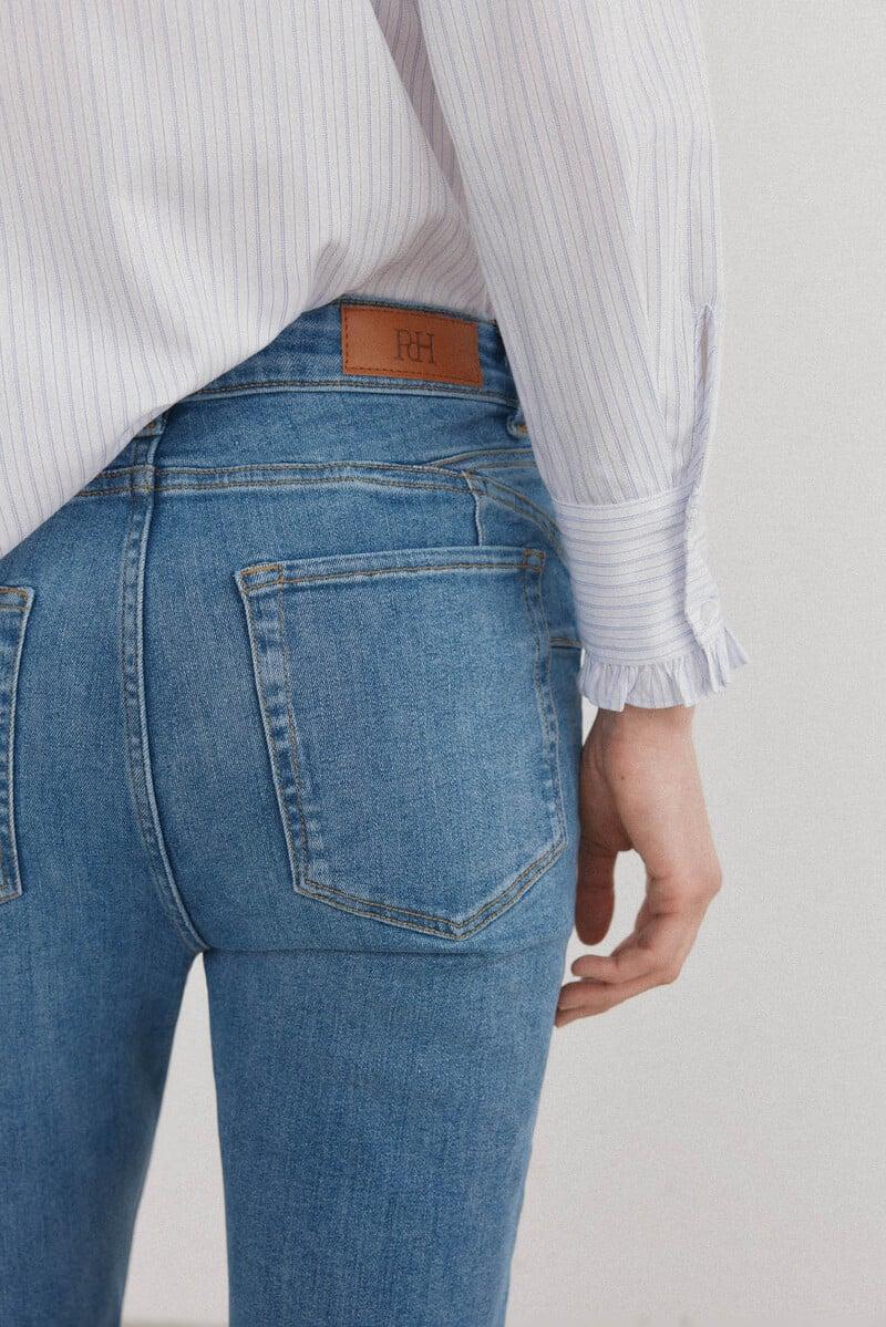 pedro del hierro Jeans push up flare Precio de fábrica