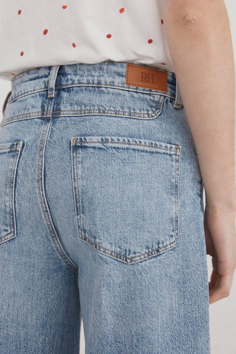 pedro del hierro Jeans wide leg flare Promoción trimestral