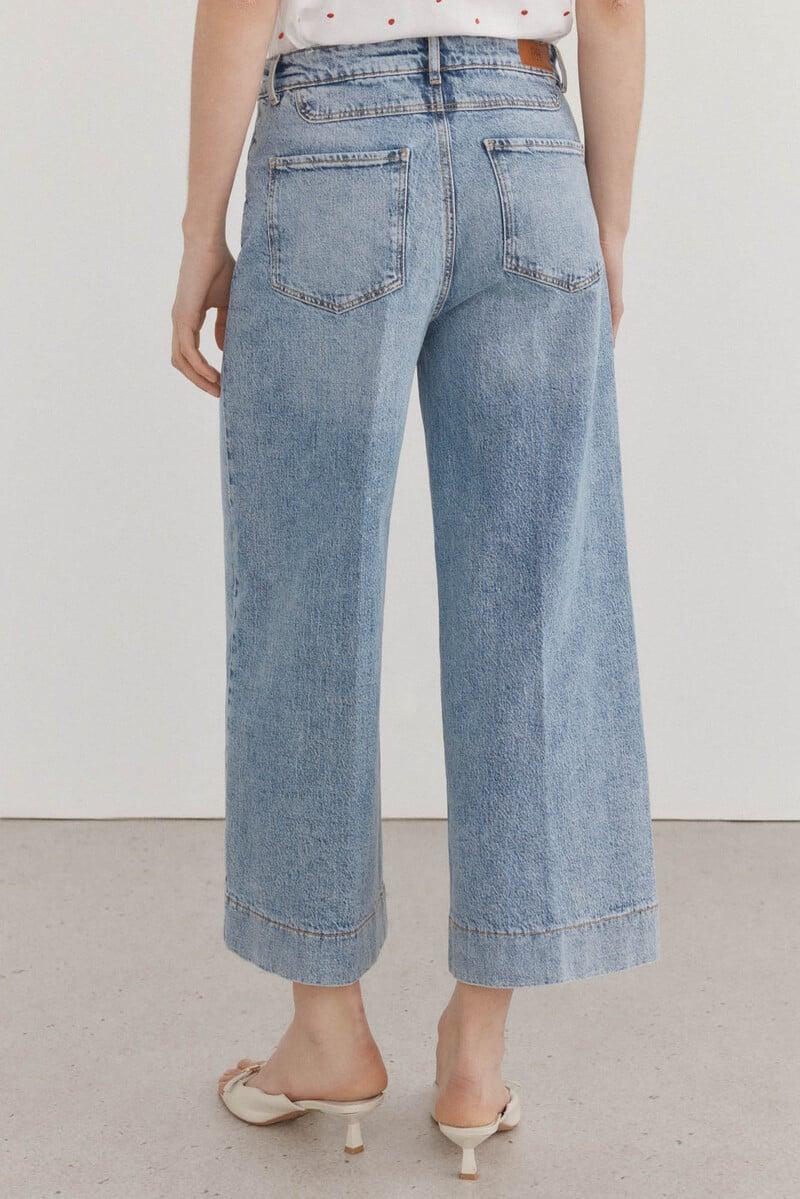 pedro del hierro Jeans wide leg flare Promoción trimestral