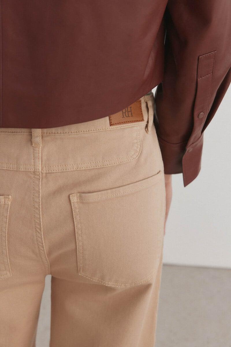 pedro del hierro Jeans wide leg flare Solo queda un día