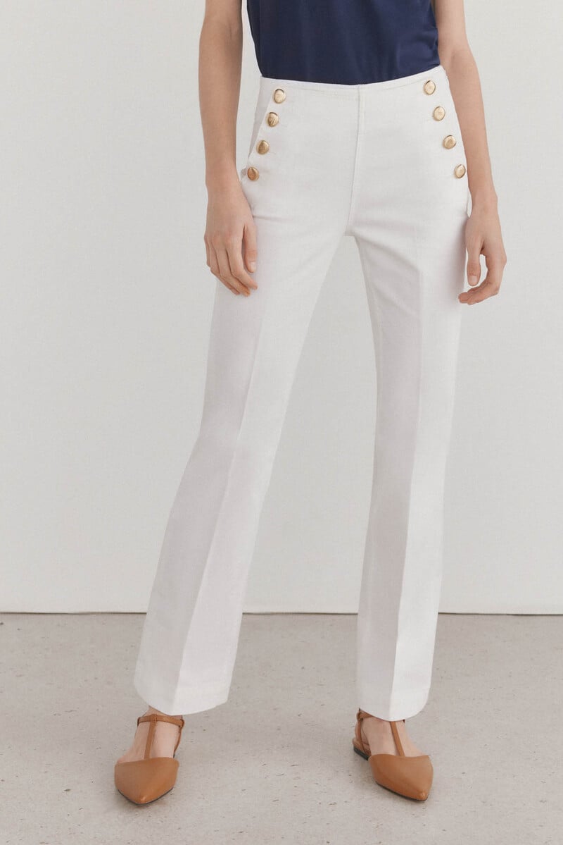 pedro del hierro Jeans flare full length Grandes descuentos