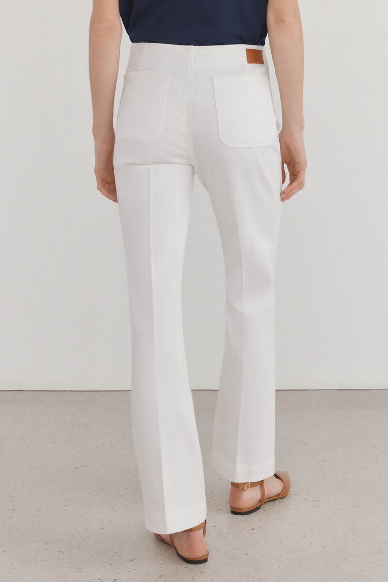 pedro del hierro Jeans flare full length Grandes descuentos
