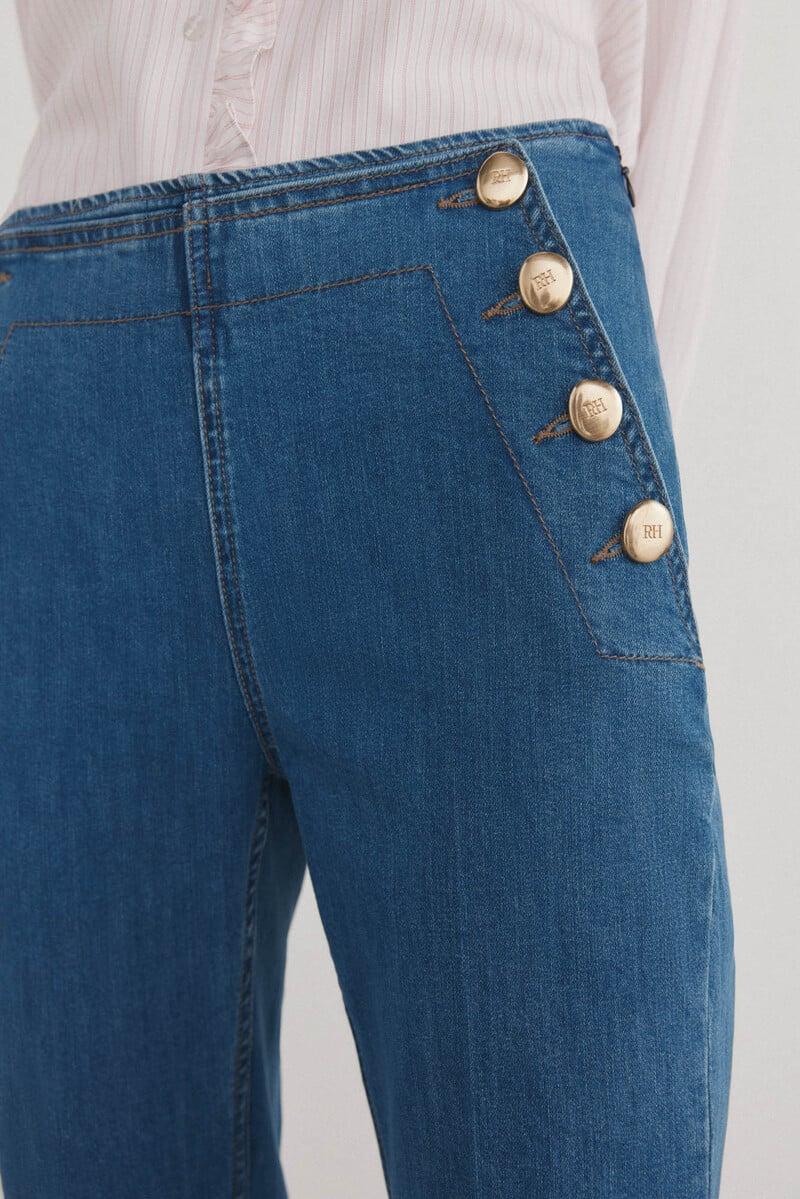 pedro del hierro Jeans flare full length Liquidación