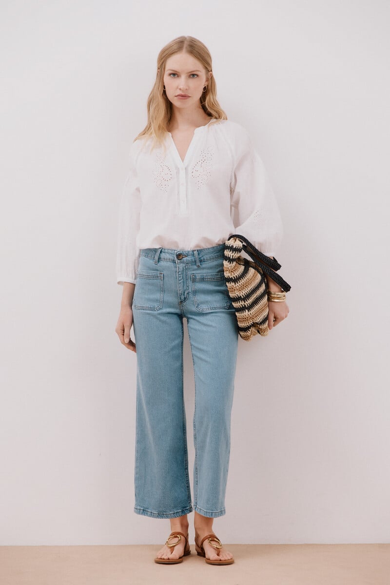 pedro del hierro Jeans marine bolsillos tencel Grandes ahorros