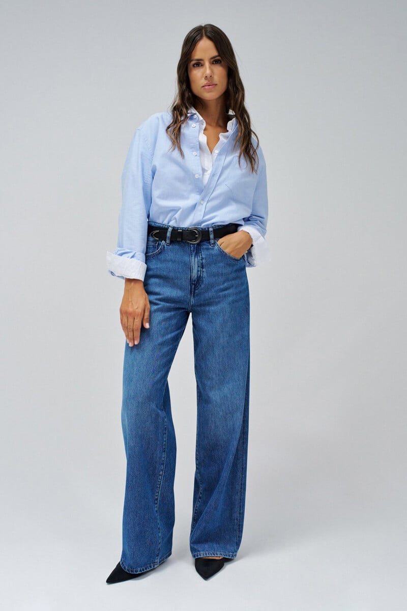 pedro del hierro Jeans wide leg Ofertas
