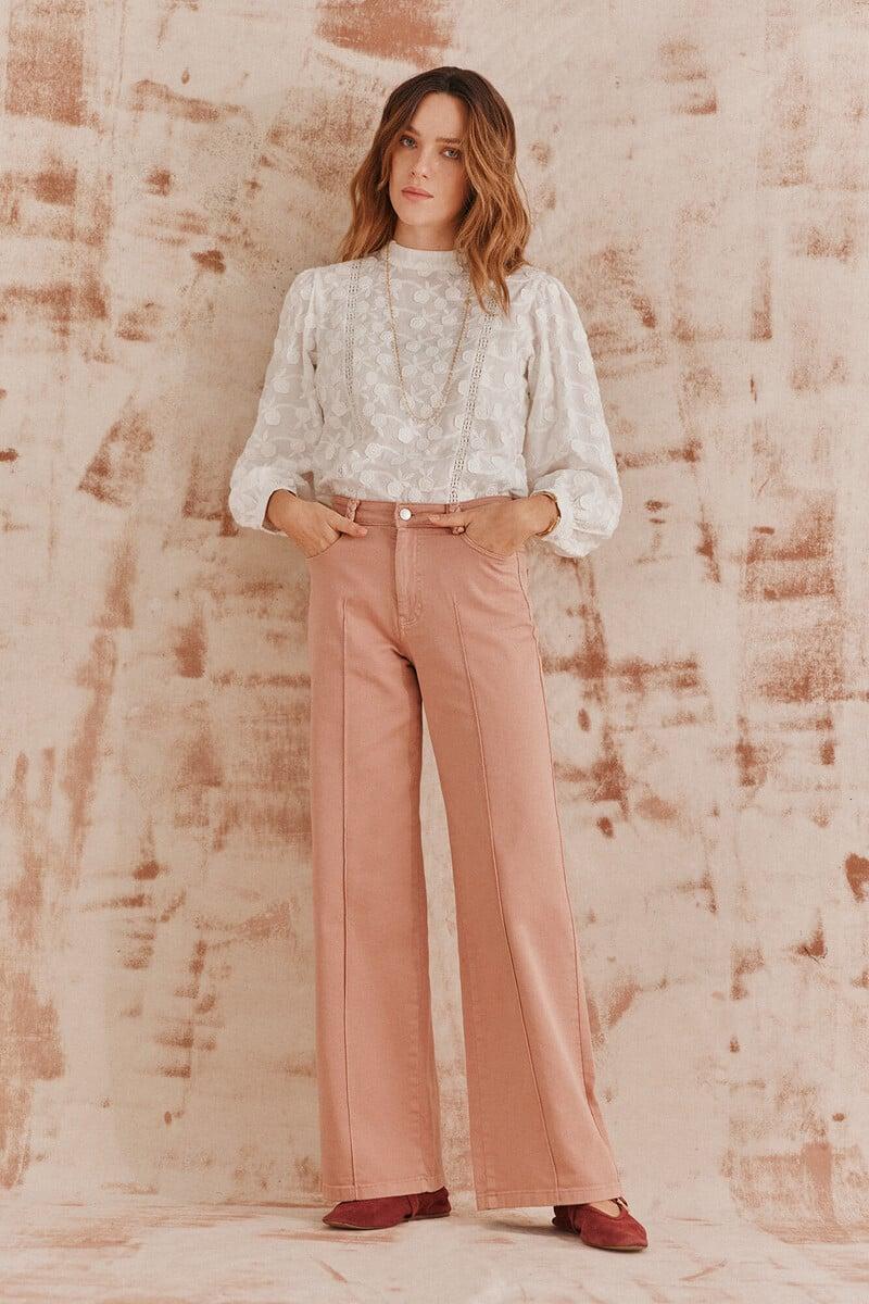 pedro del hierro Pam. Jeans wide leg Gran oferta
