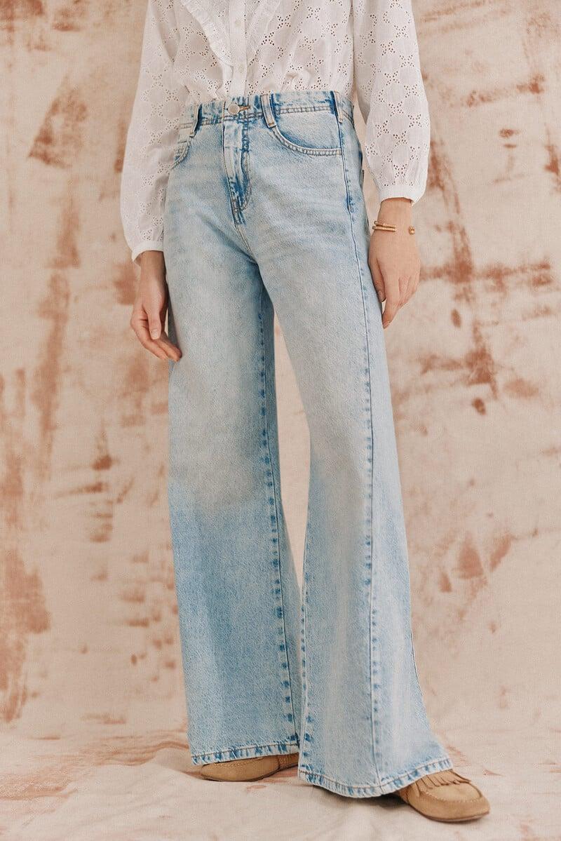 pedro del hierro Palmira. Jeans anchos Rebajas de fábrica
