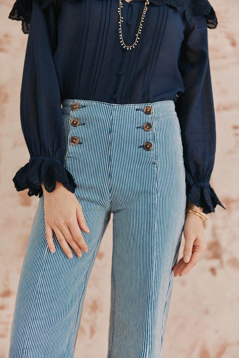 pedro del hierro Prisca. Jeans botones Tienda