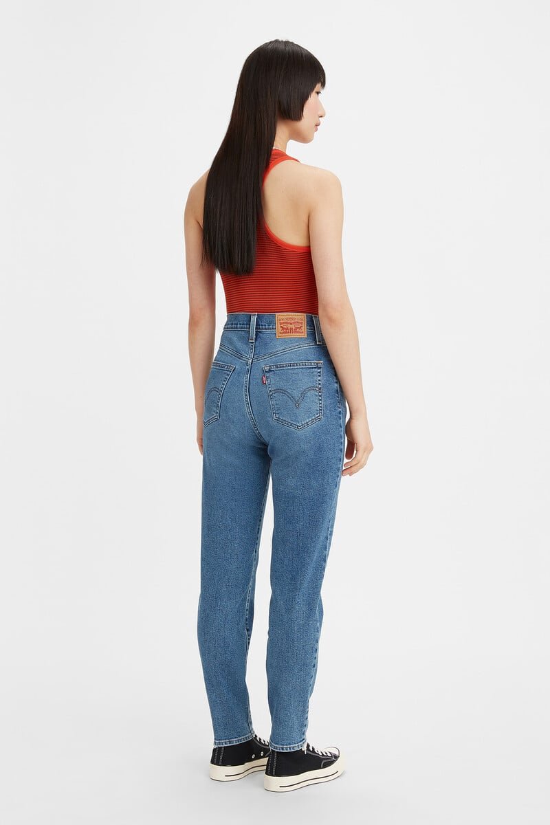 pedro del hierro Jeans Mom Tiro Alto Últimos 3 días