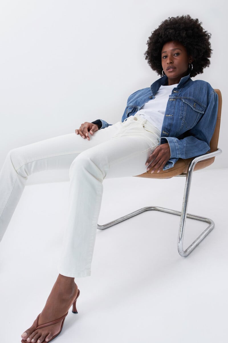 pedro del hierro Pantalon vaquero destiny push up slim de color crudo