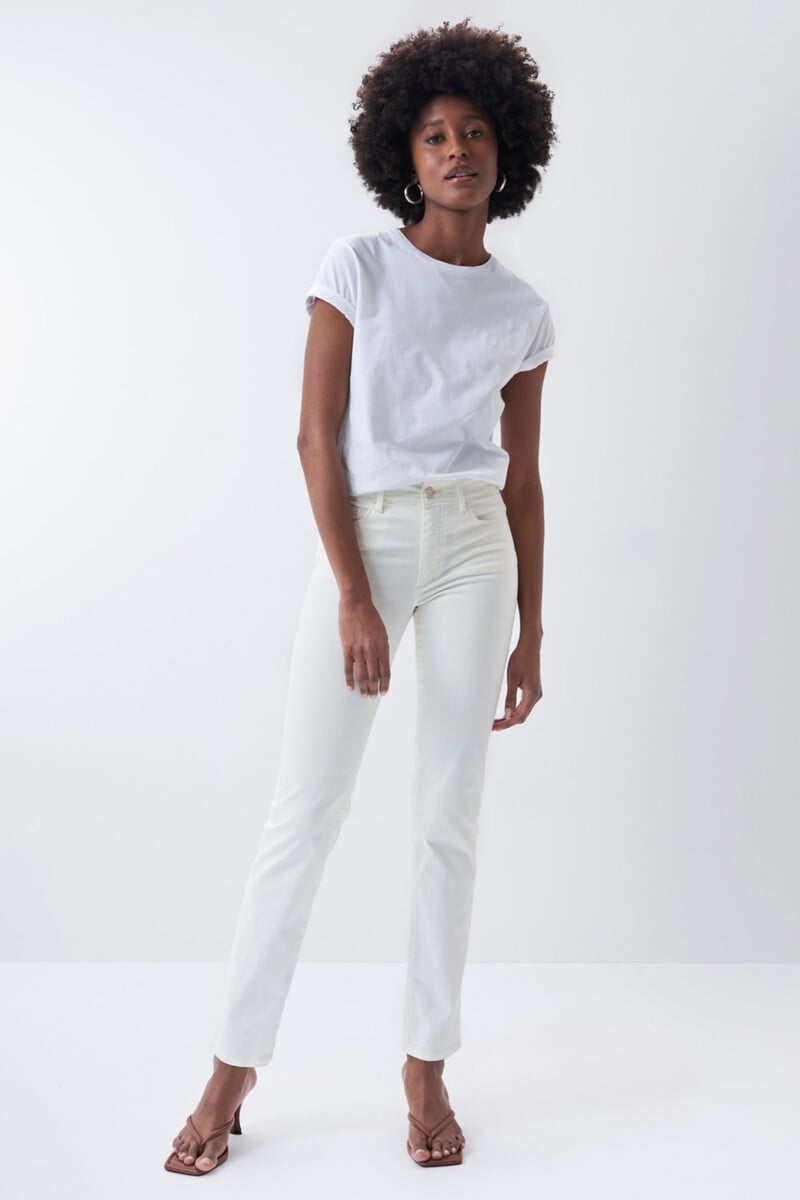 pedro del hierro Pantalon vaquero destiny push up slim de color crudo ÚLTIMAS EDICIONES