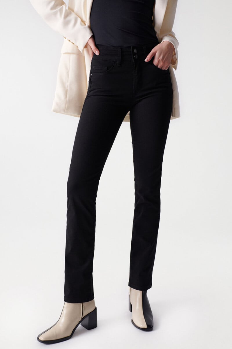 pedro del hierro Vaqueros secret push in slim true black Promoción trimestral