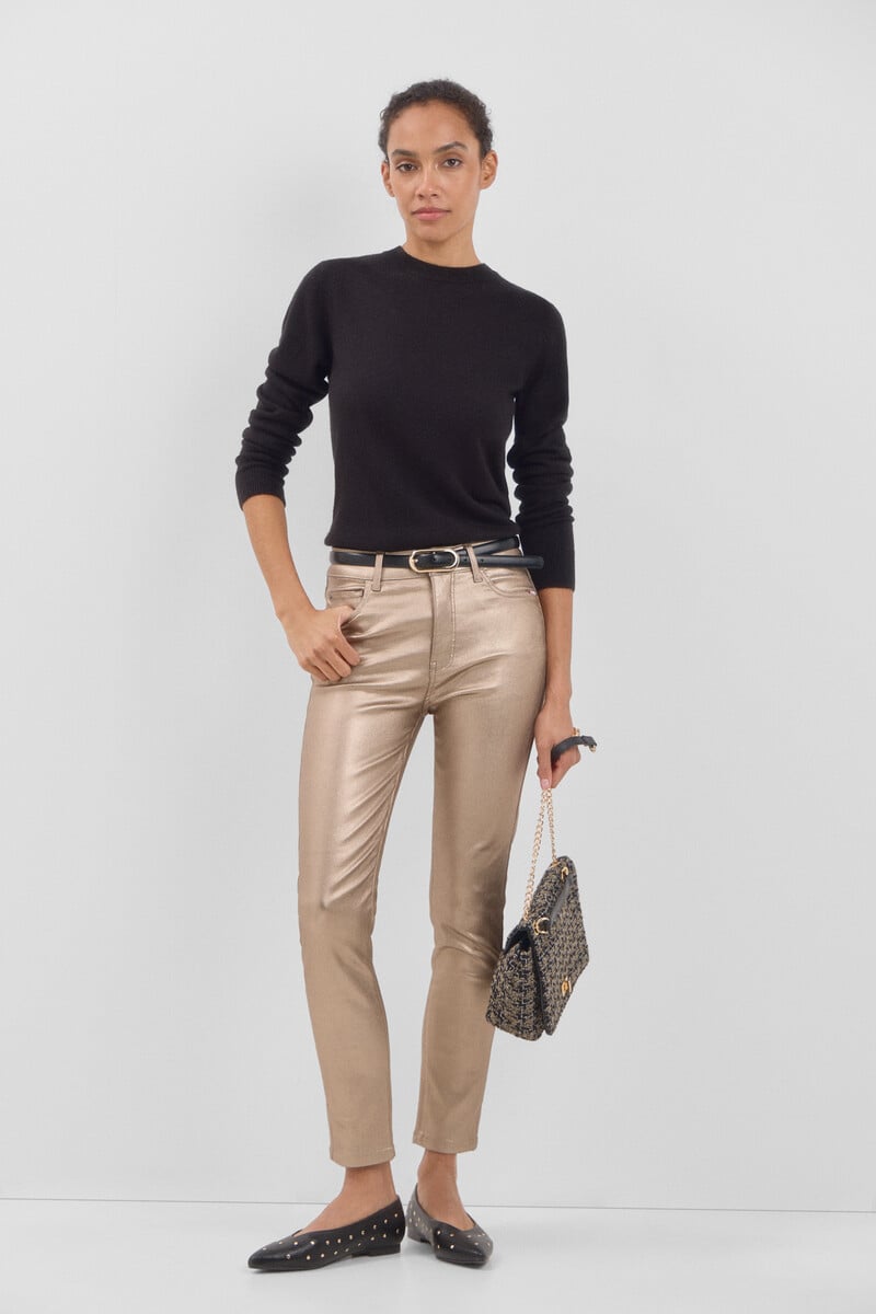 pedro del hierro Pantalones Sensational Resinados Última moda