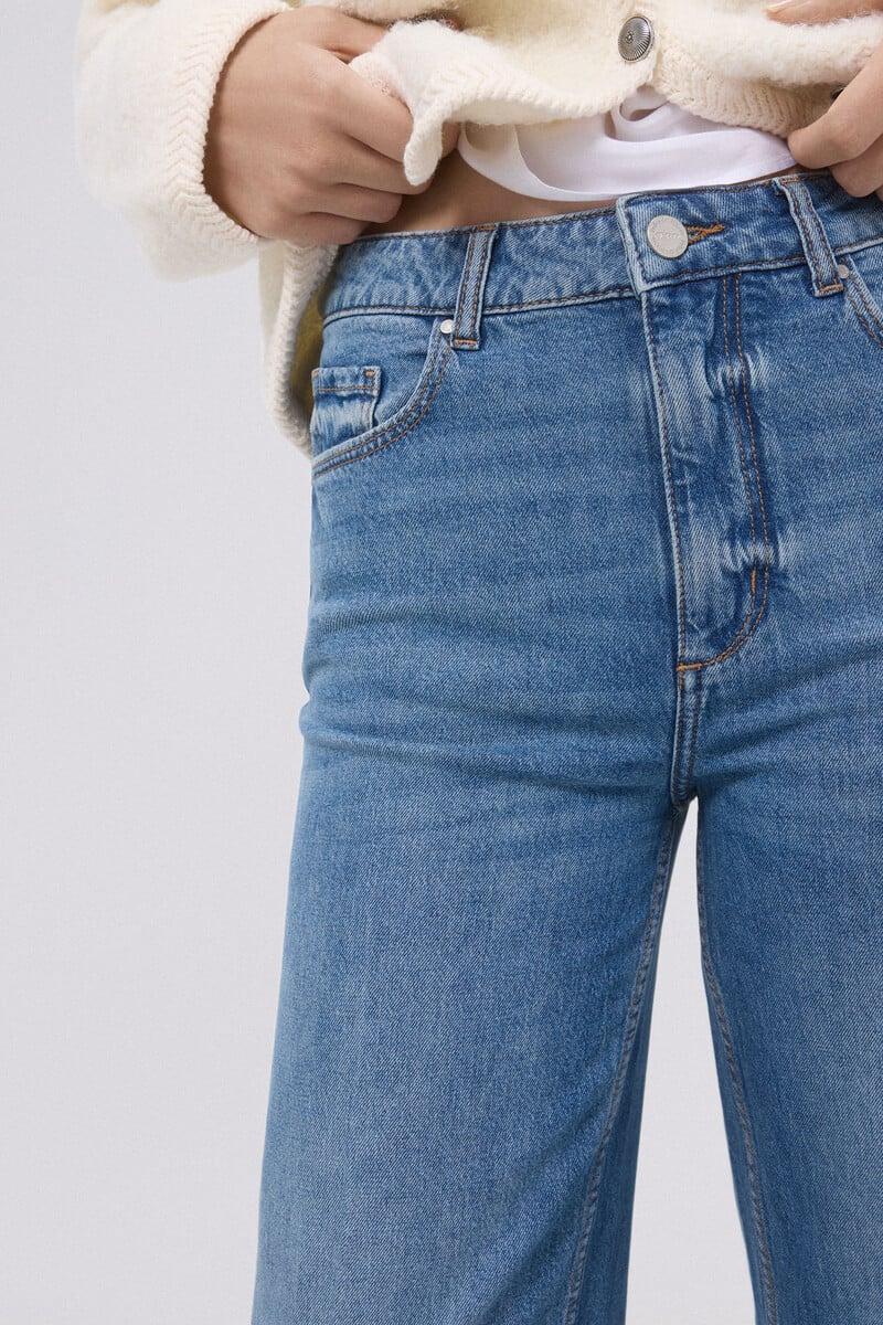 pedro del hierro Pantalones vaqueros wide leg full length Ofertas especiales