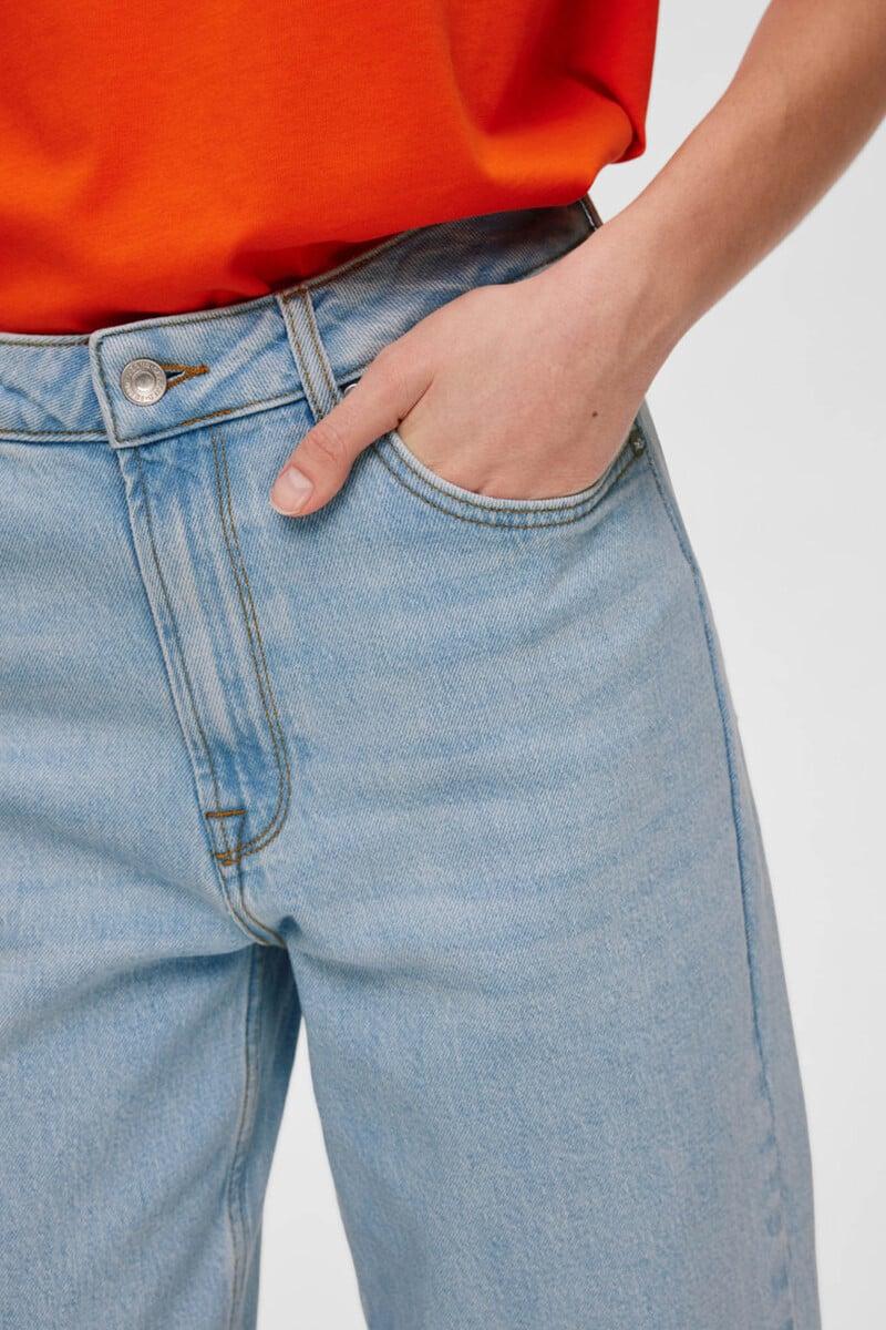 pedro del hierro Pantalón vaquero Wide Leg confeccionado con algodón orgánico Grandes ahorros