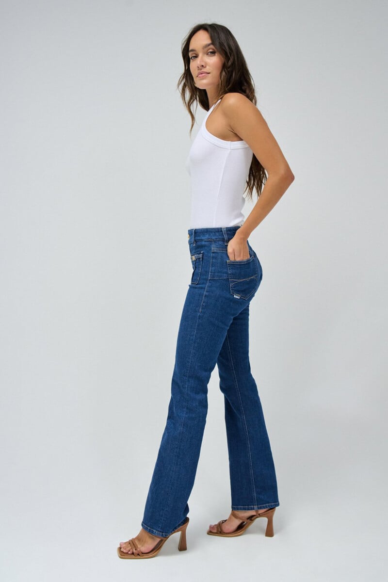 pedro del hierro Jeans Destiny push up campana Rebajas de fin de temporada