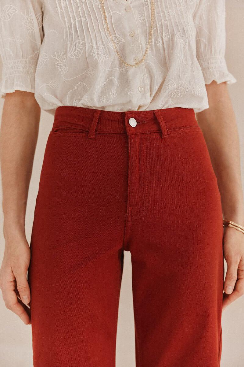 pedro del hierro Briana. Jeans wide leg Devoluciones gratuitas