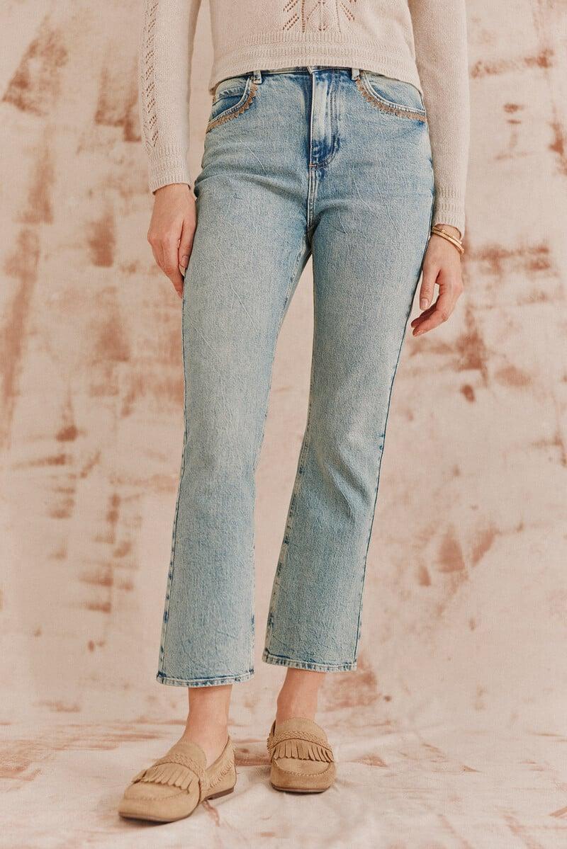 pedro del hierro Bianca. Jeans con corte de bota Outlet