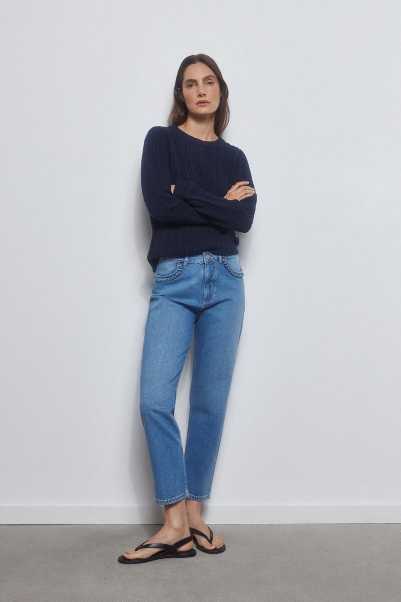 pedro del hierro Pantalón vaquero slim fit Descuento