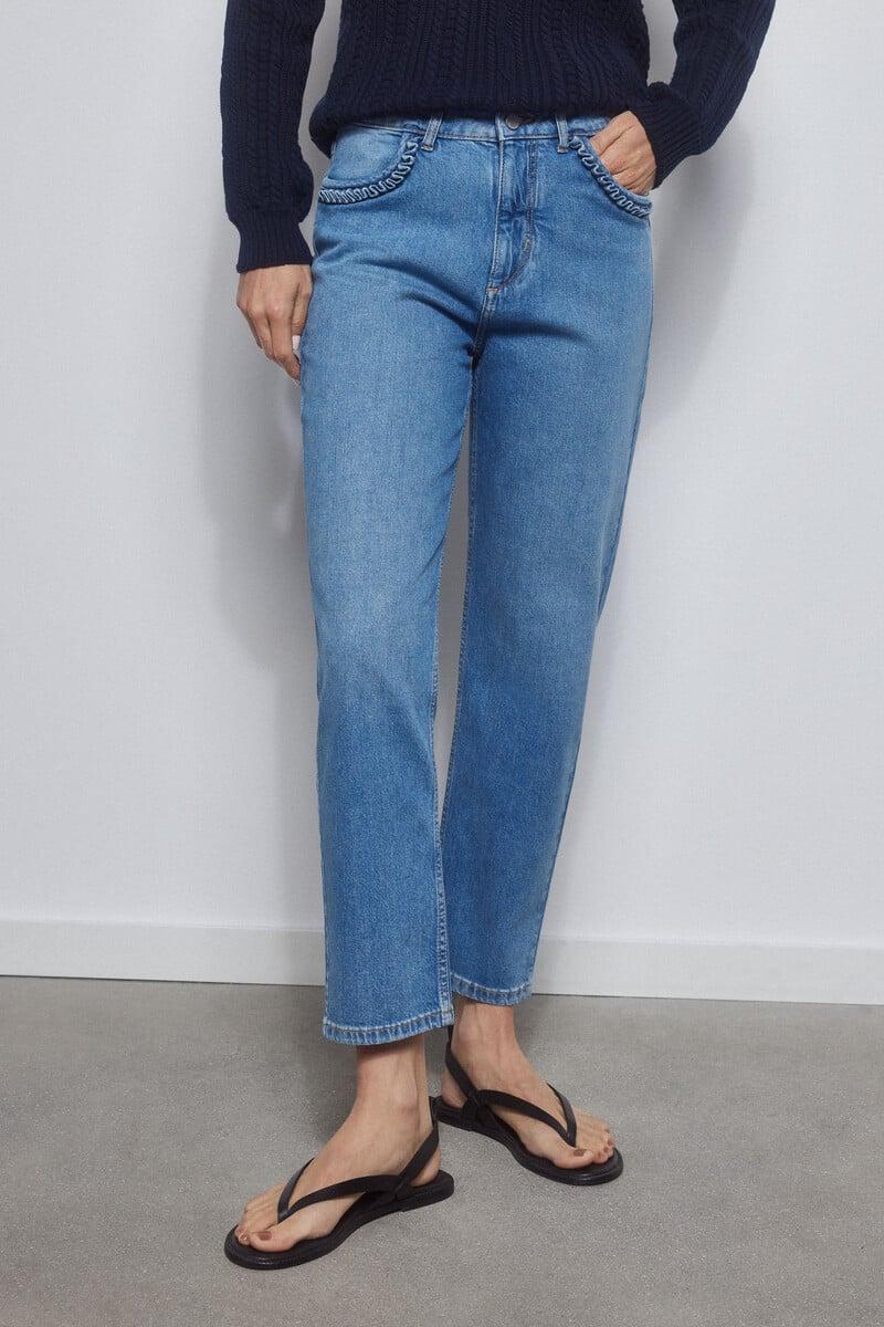pedro del hierro Pantalón vaquero slim fit Descuento