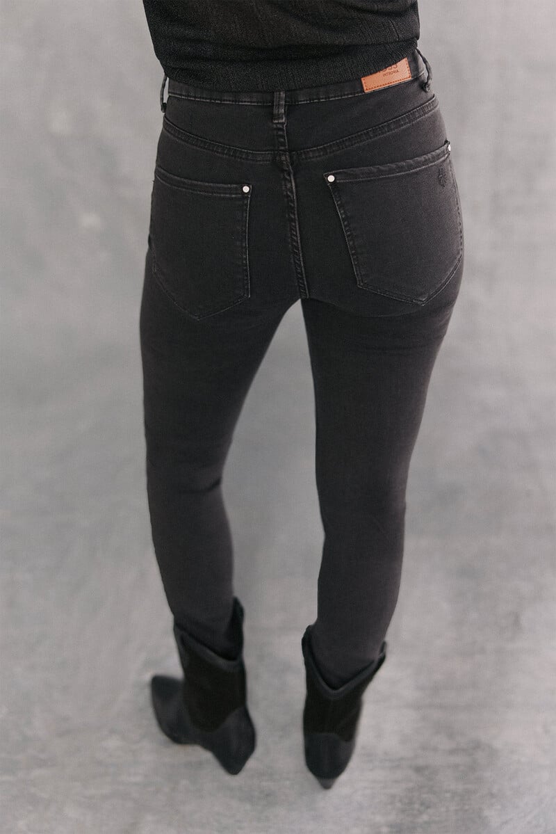 pedro del hierro Odila. Jeans skinny con brillos Promoción por tiempo limitado