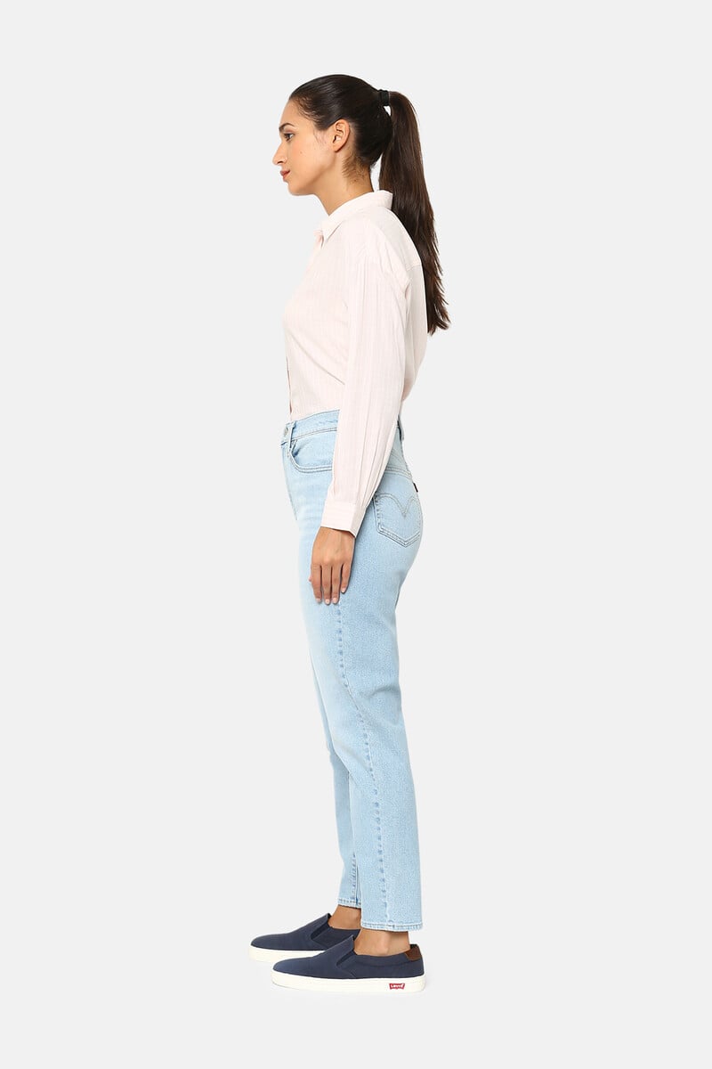 pedro del hierro Jeans Mom Tiro Alto Solo hoy
