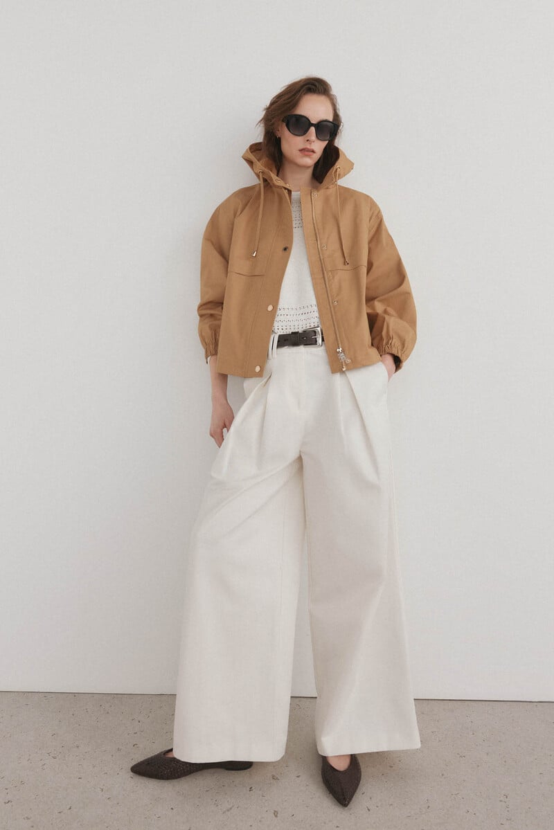pedro del hierro Parka corta capucha Tienda de fábrica