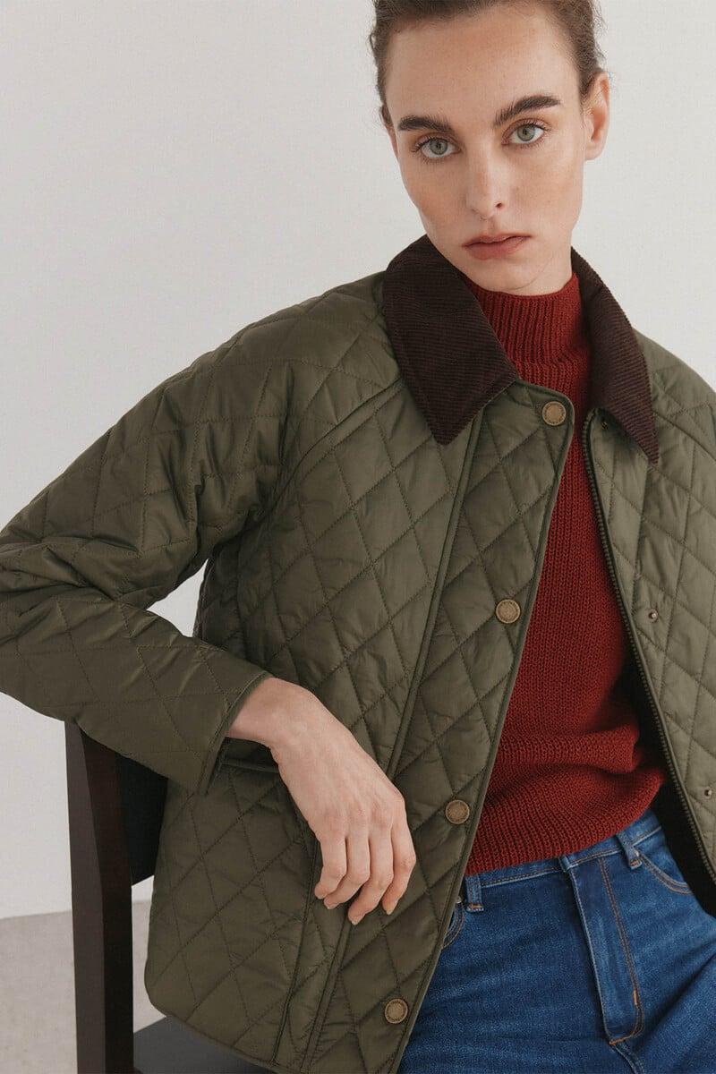 pedro del hierro Chaqueta corta acolchada Precios de Black Friday
