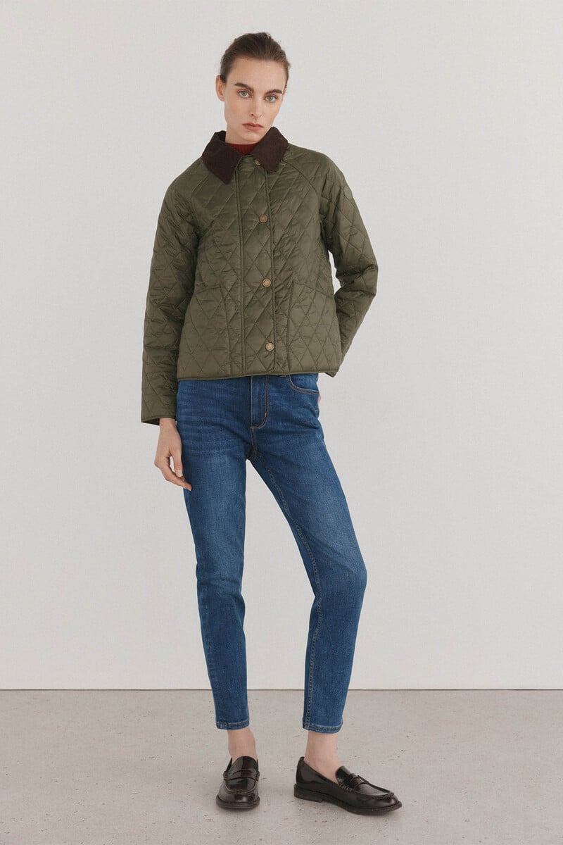 pedro del hierro Chaqueta corta acolchada Precios de Black Friday