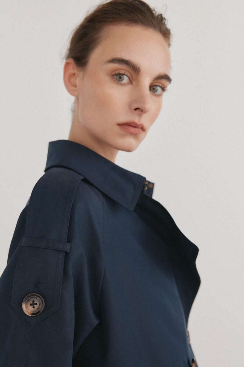 pedro del hierro Gabardina corta lisa Descuentos del mes