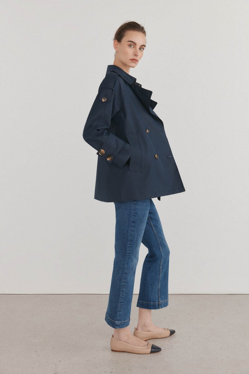 pedro del hierro Gabardina corta lisa Descuentos del mes