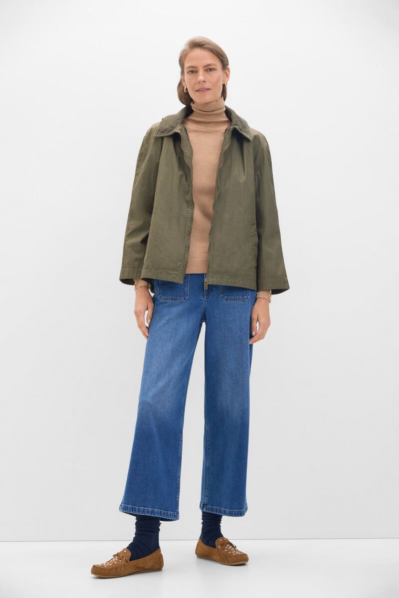 pedro del hierro Chaqueta corta encerada Superdescuento