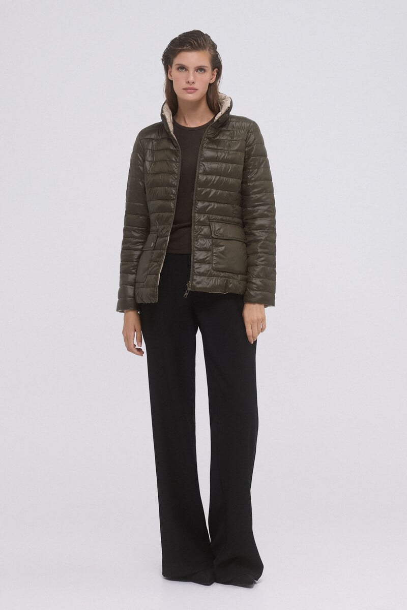 pedro del hierro Chaqueta acolchada reversible lisa Limitado a 3 días