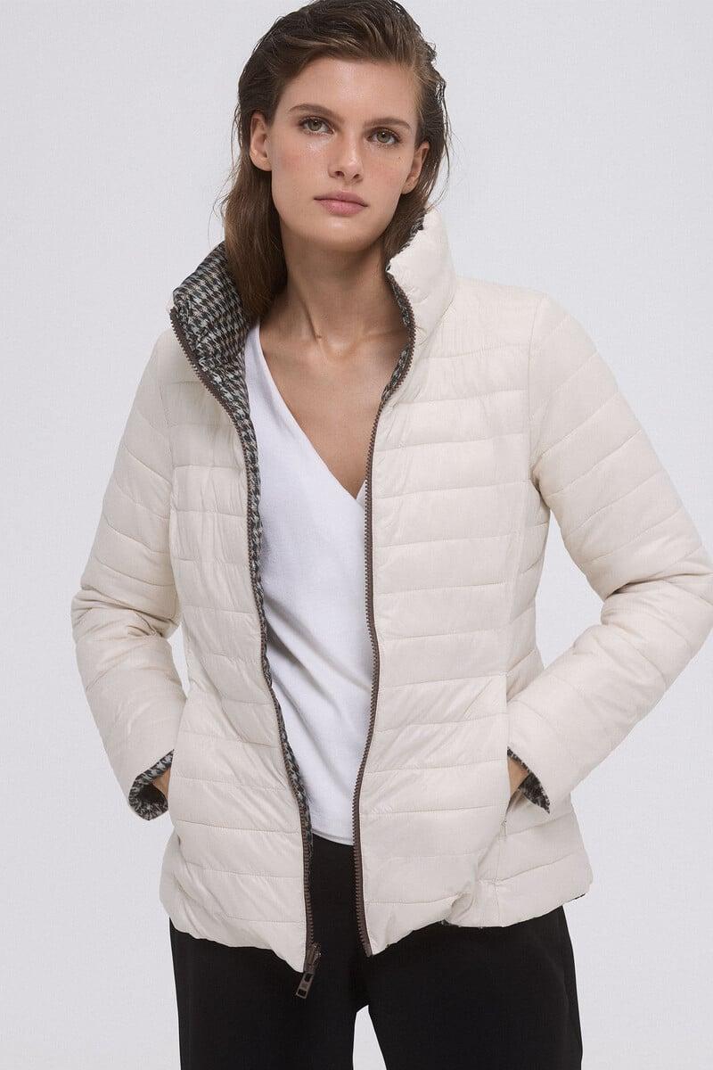pedro del hierro Chaqueta acolchada reversible estampada Precios de Black Friday