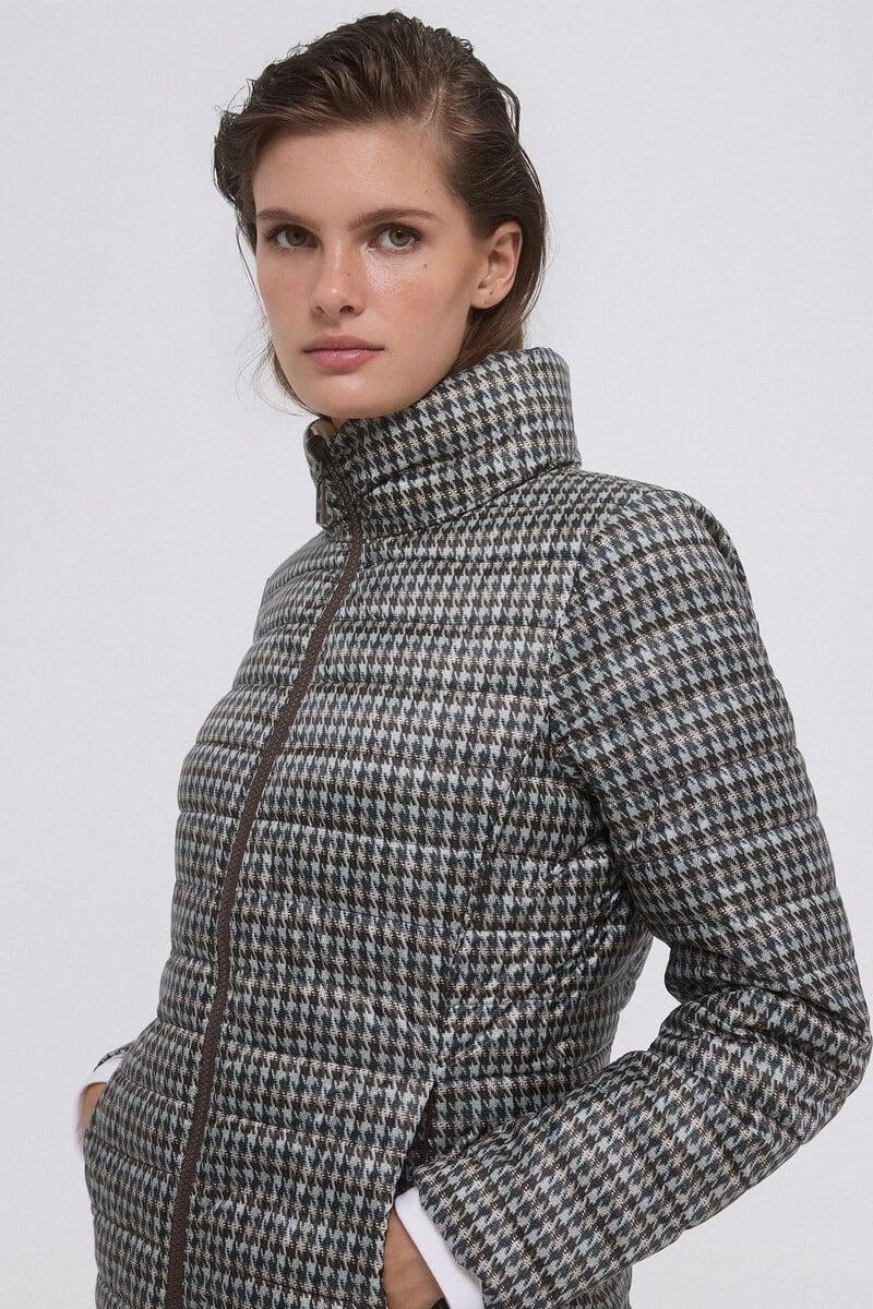 pedro del hierro Chaqueta acolchada reversible estampada Precios de Black Friday