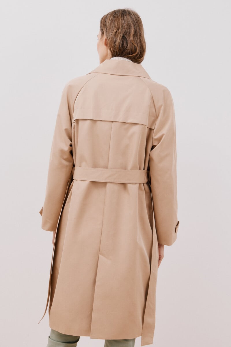 pedro del hierro Gabardina larga waterrrepelent Descuento por venta flash