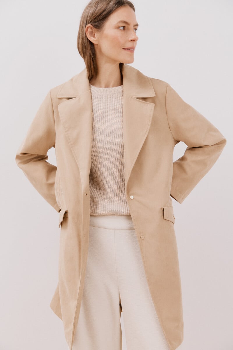 pedro del hierro Gabardina fluida waterrrepelent 2025
