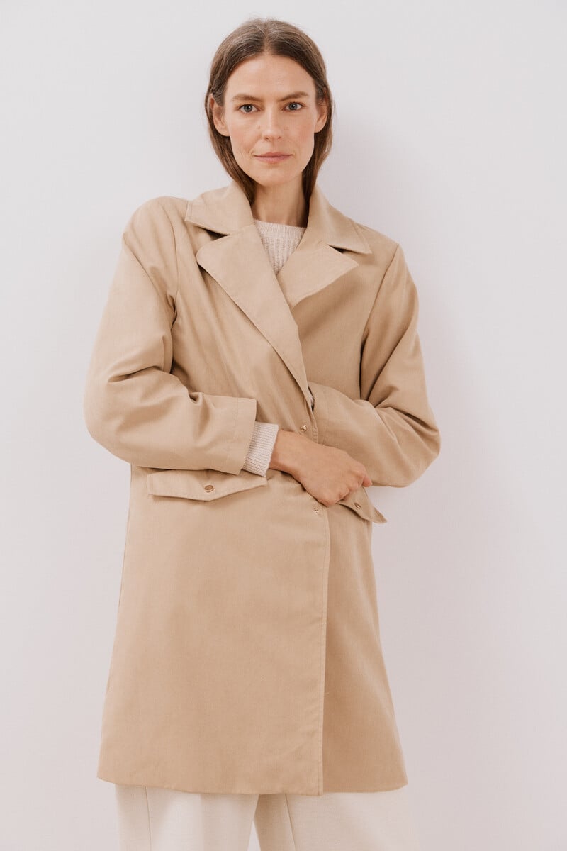 pedro del hierro Gabardina fluida waterrrepelent 2025
