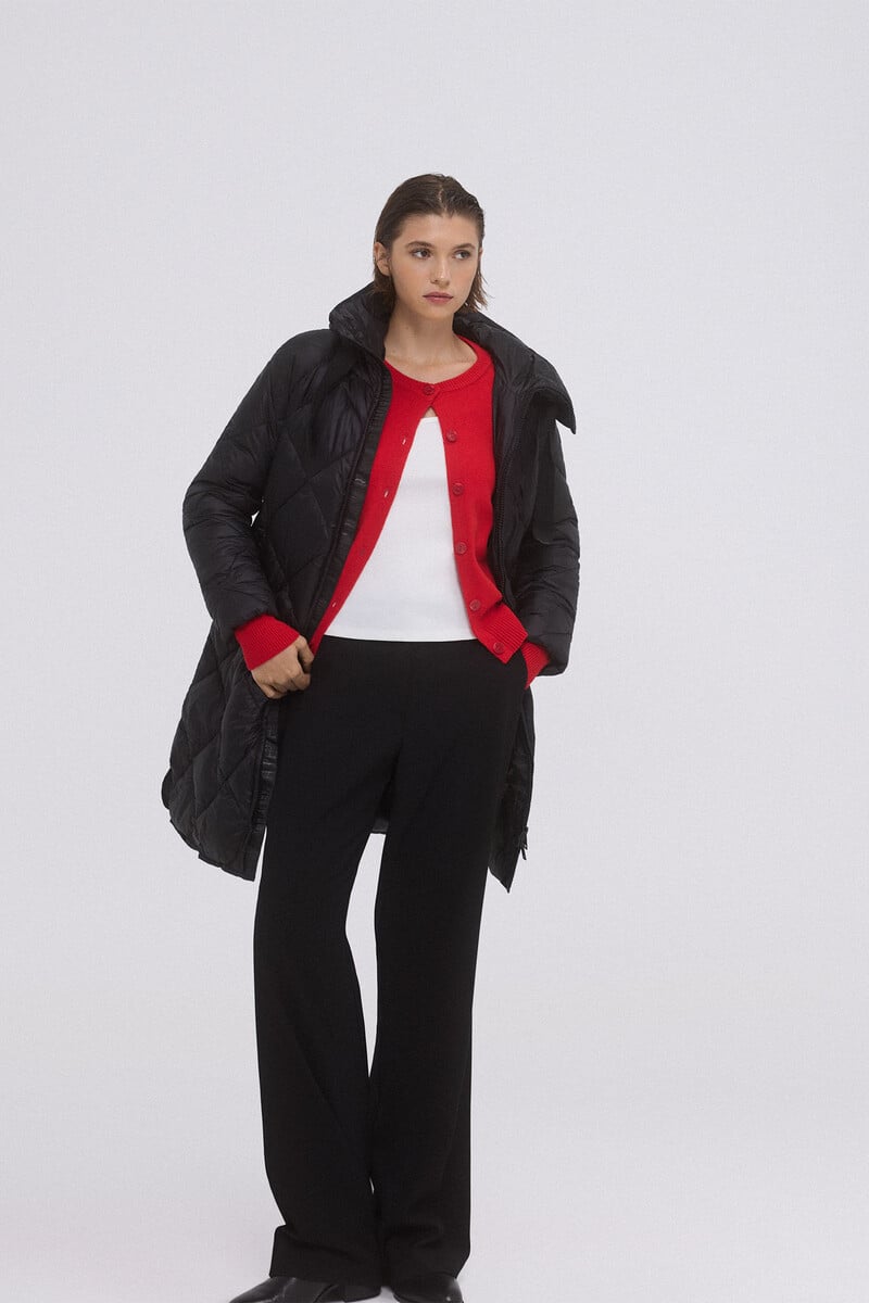 pedro del hierro Parka larga capucha Outlet online