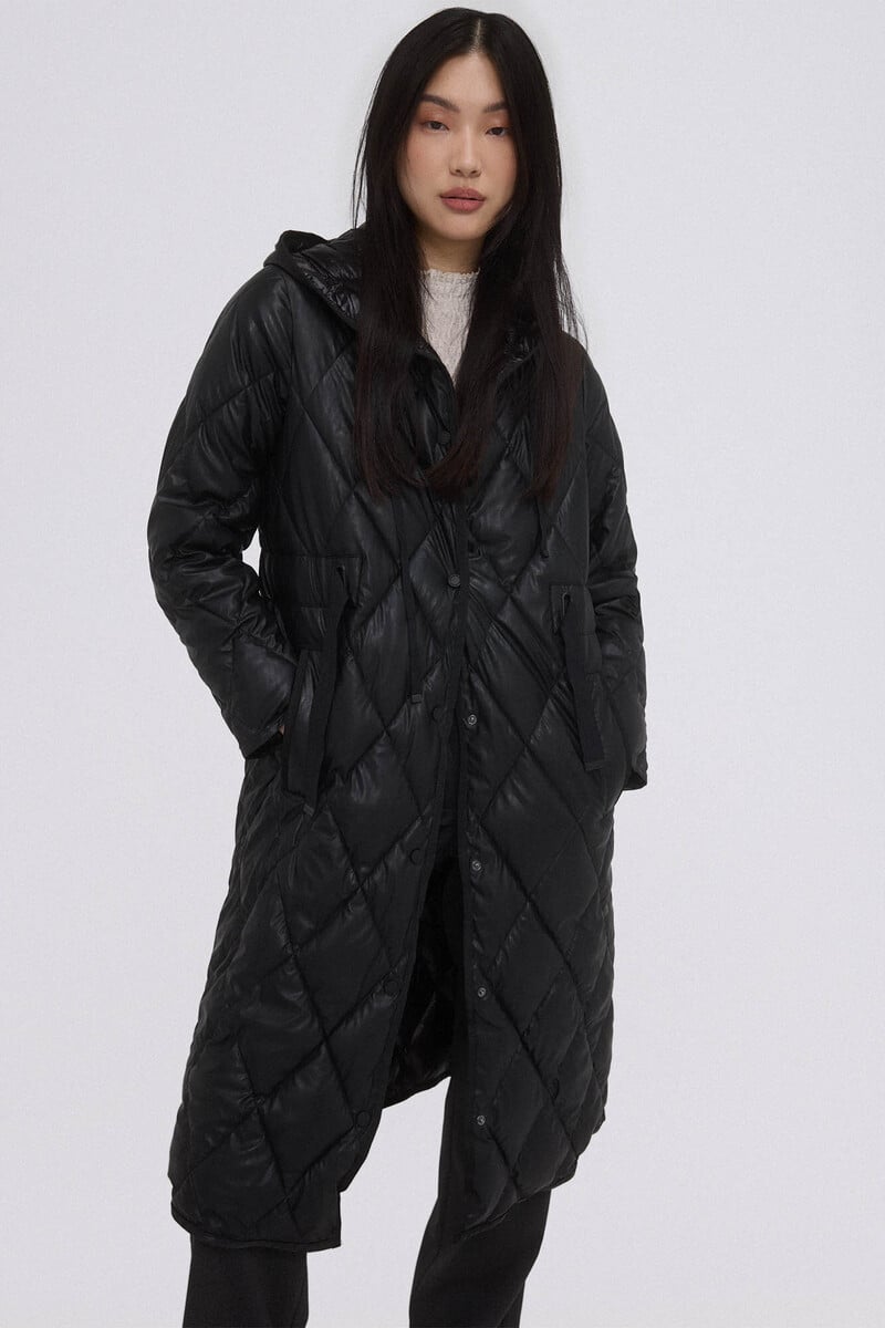 pedro del hierro Parka larga con capucha Ofertas