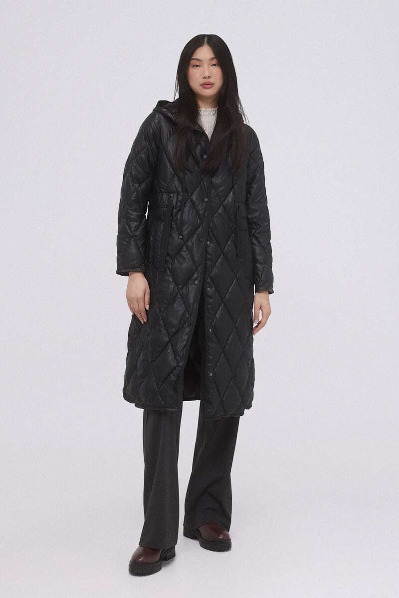 pedro del hierro Parka larga con capucha Ofertas