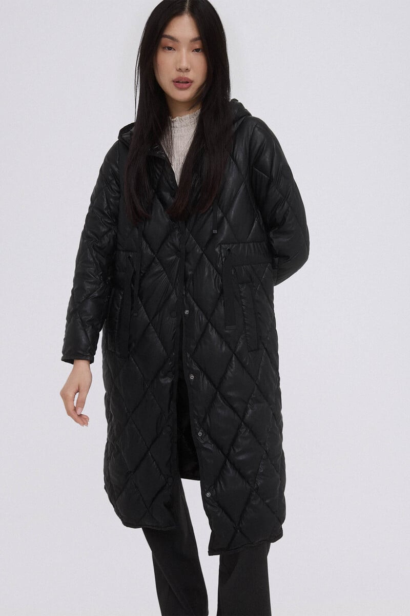 pedro del hierro Parka larga con capucha Ofertas