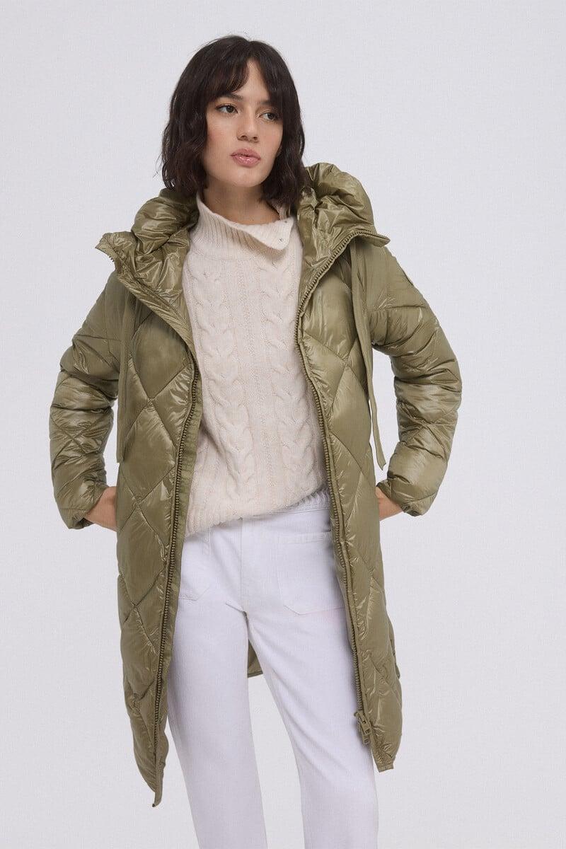 pedro del hierro Parka larga capucha Descuento