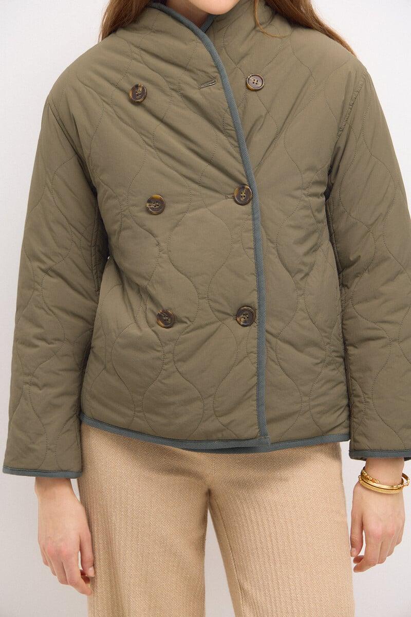 pedro del hierro Diana. Chaqueta acolchada con botones Rebajas top
