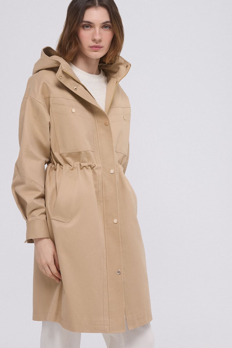 pedro del hierro Parka algodón capucha COMPRAR AHORA
