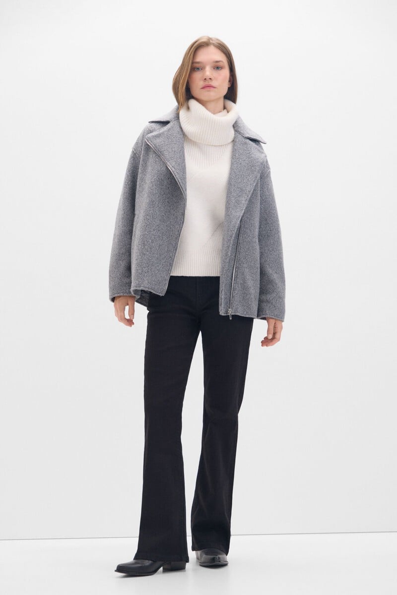 pedro del hierro Chaqueta silueta biker Último día
